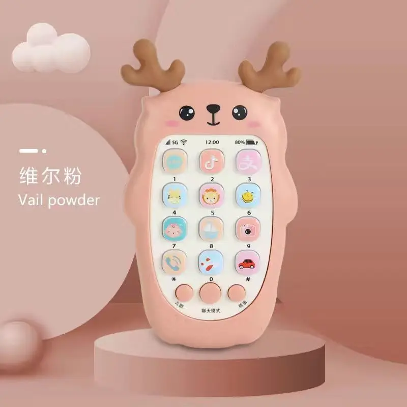 Téléphone portable musical pour bébé, machine à sons pour enfants, cadeau pour les tout-petits