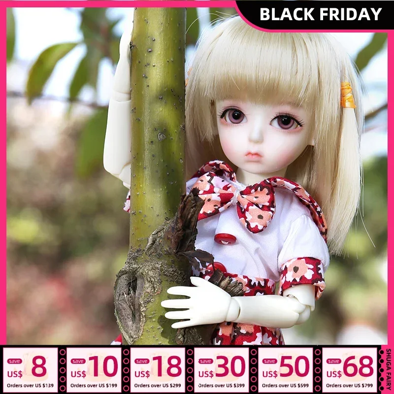 AI Aileen Doll Ange BJD SD Dolls 1/6 Body Model Girls Boys High Quality Shop about 26cm Girls Doll Surprise Gift