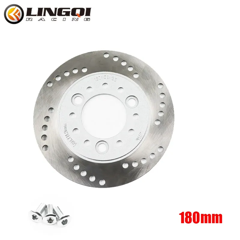 Motorcycle Parts Stainless Steel 180mm 190 mm Universal Brake Disc Rotor Pad High Strength Brake-Disc Pit Dirt Bikes Accessories