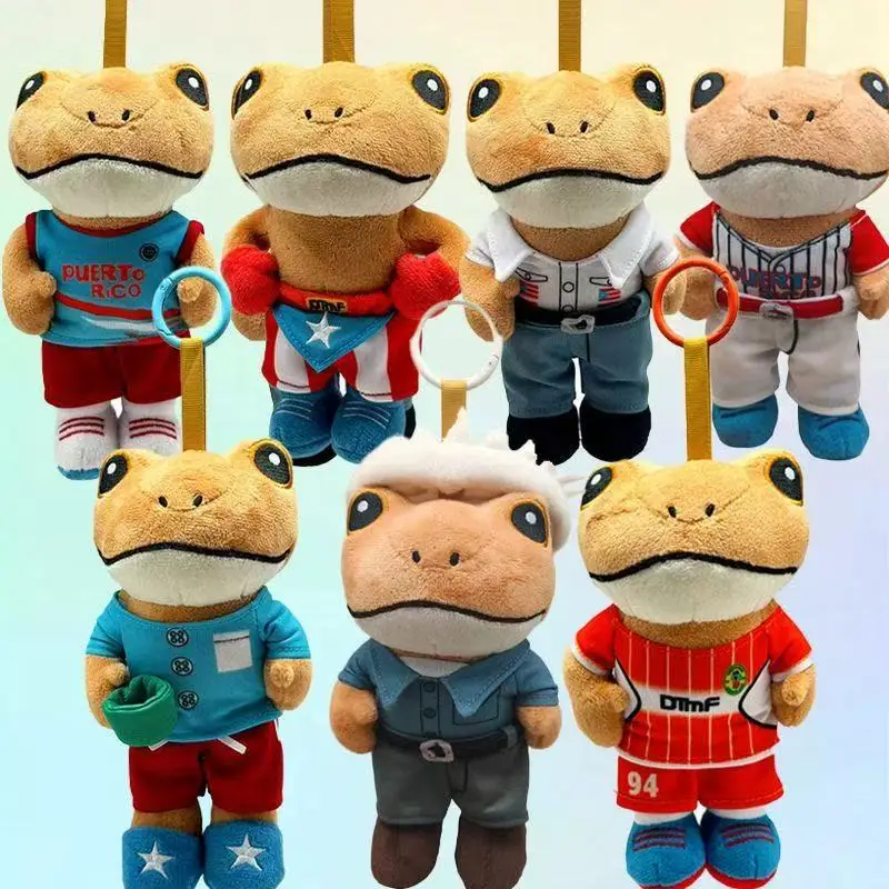 

El Sapo Concho Dtmf Cotton Frog Plush Doll Soft Toy Peripherals Kid Birthday Gift Room Decoration Stuffed Animal Collection