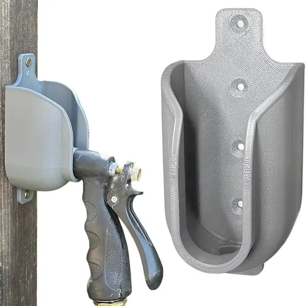 

Stable Wall Mount Stand Easy Installation Long-lasting Use Sprayer Hose Holder Durable Precision 3D Printing Watering Bracket