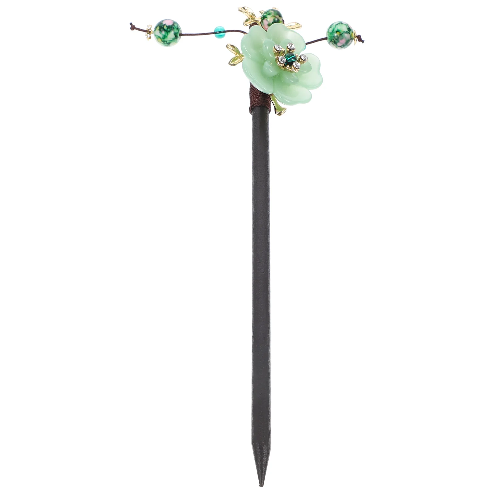 

Retro Hair Accessories Vintage Hanfu Hairpin Decorative Pins Tassel Agate Stick Durable Light Weight Long Hairpin