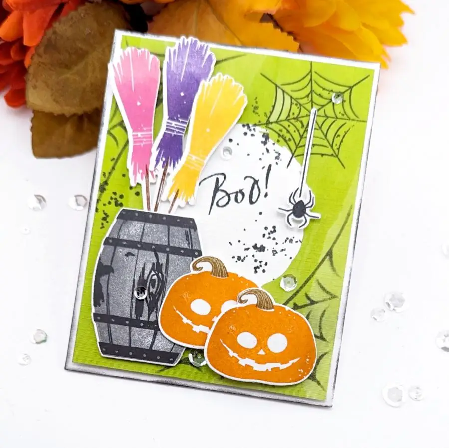 Nowe 2023 pająk na Halloween szablony do wycinania szablonów metalowych Scrapbooking dla wytwarzanie papieru ramek nie ręcznie robione kartki stempla