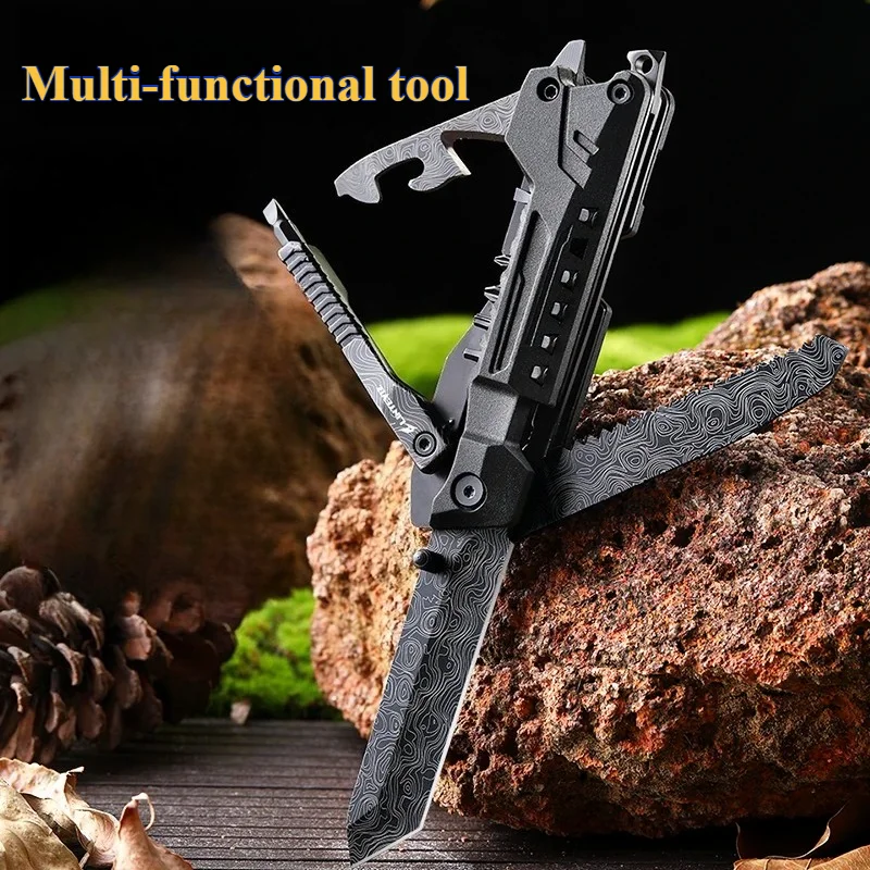 EDC Upgraded Outdoor Multi functional Camping High precision Folding Tool Portable Folding Tool