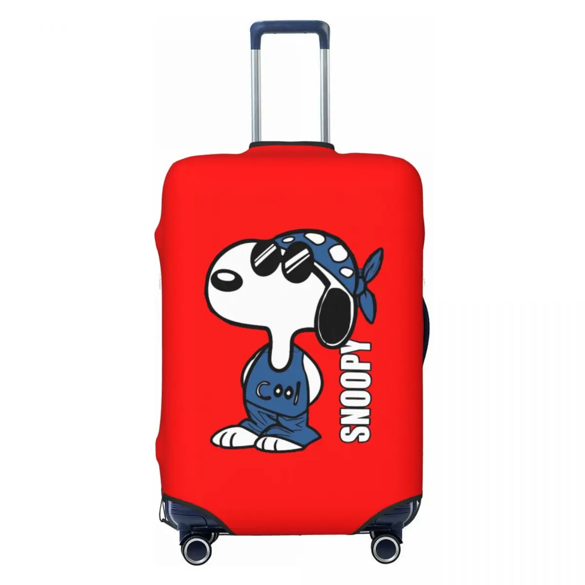 

Custom Cute S-snoopys Animatd Cartoon COOL Luggage Cover Protector Washable Travel Suitcase Covers