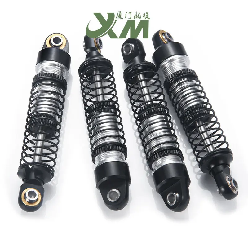 Xm Aluminum Alloy Oil Filled Shock Absorber Damper For 1 18 Trx 4m Rc Simulation Crawler Car Aluminum Upgrade Parts Set