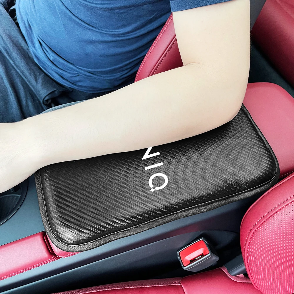 For Hyundai IONIQ 5 6 7 PU Leather Car Armrest Cushion Cover Pad Car Center Console Arm Rest Protection Cushion Auto Accessories