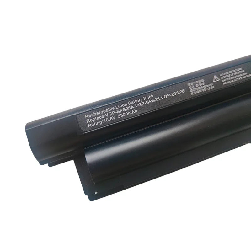5300mAh VGP-BPS26 Laptop Battery for Sony Vaio BPL26 BPS26A SVE17 CA CB EG EH EJ EL VPCCA VPCCB VPCEH VPCEL VPCEJ VPCEG 1711q1rw