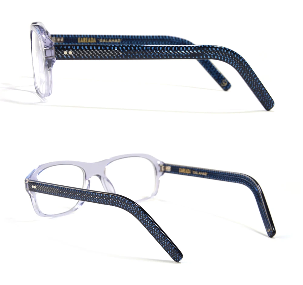 Kingsman Film Cosplay Brille Vintage Rechteck Brillengestelle für Männer Clip-on-Befestigung Polarisierte Sonnenbrille mit Etui – Detail 9