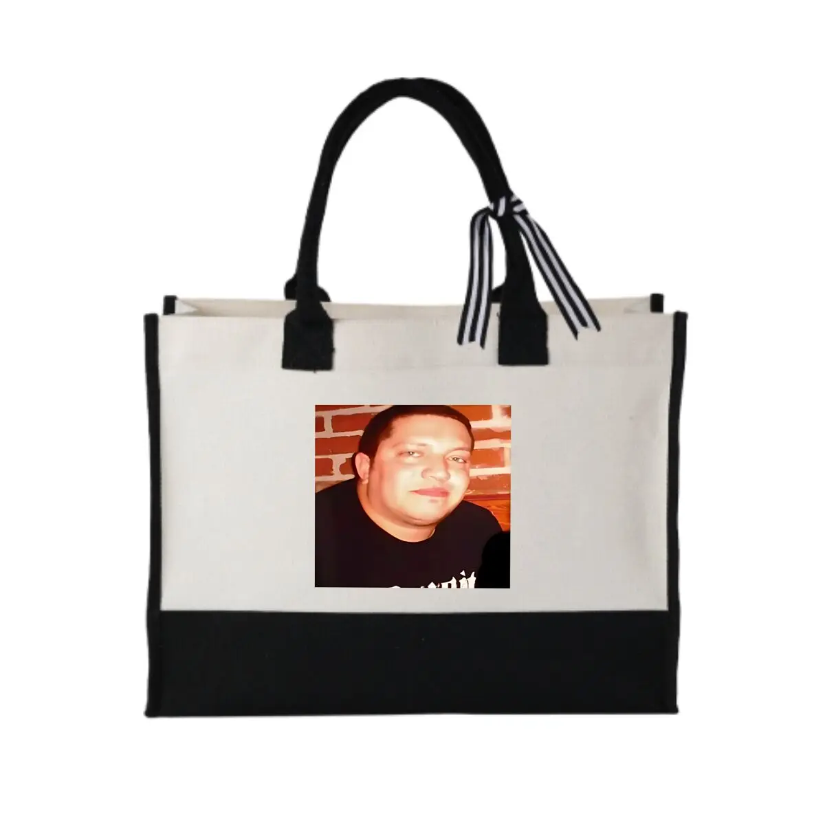 

Мужское лицо скрывает Bold Story, классическая лоскутная холщовая многоразовая сумка для подарочной упаковки