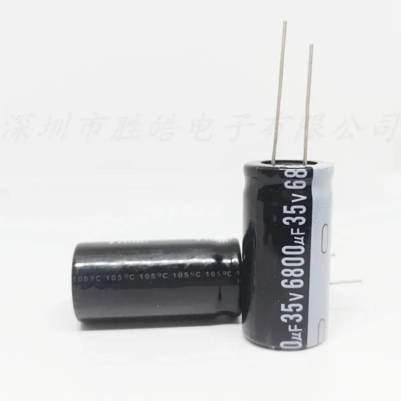 

(5PCS) 35V6800UF Aluminum Electrolytic Capacitors Volume : 16X35 MM High Quality