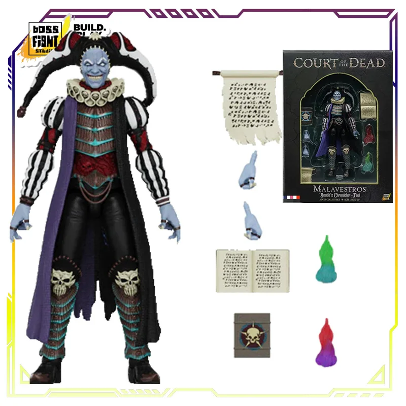 Boss Fight Studio Originele COURT OF THE DEAD Series Assault The Queen's Eye Anime Action Figure Model Speelgoed Model Cadeaus voor jongens