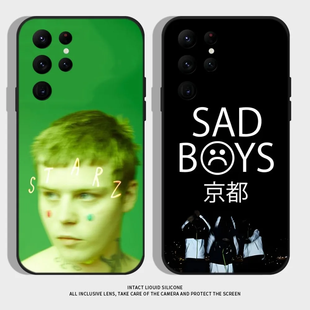 

Rapper Yung Lean Ghosts Phone Case For Samsung S24,S22 Ultra,S20,S30 plus,S22 plus,S23,S30 ultra 5G Silicone Cover