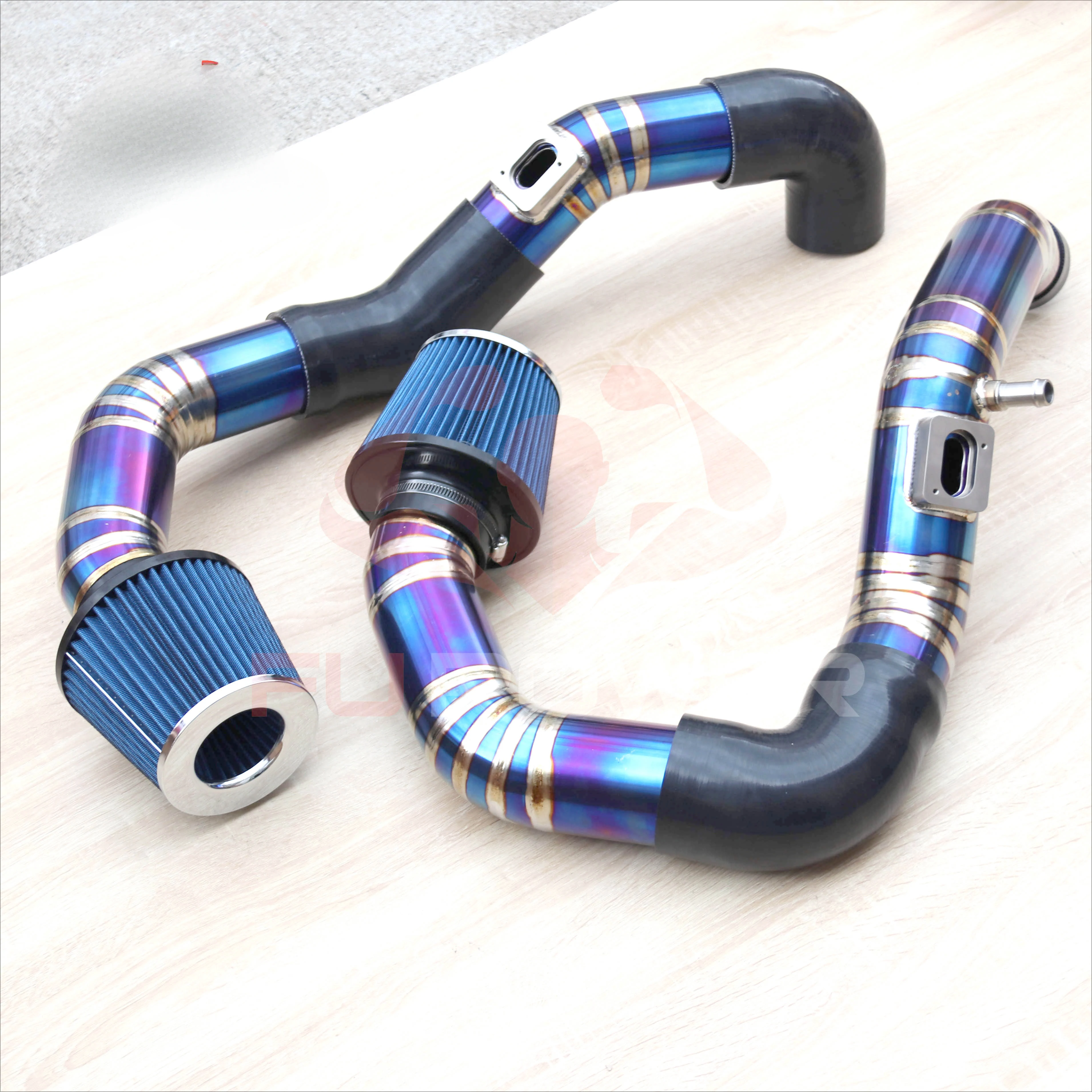 Titanium Front Mount Cold Air Intake Kit M3 F80 M4 F82 F83 S55 Intake 2015-2018