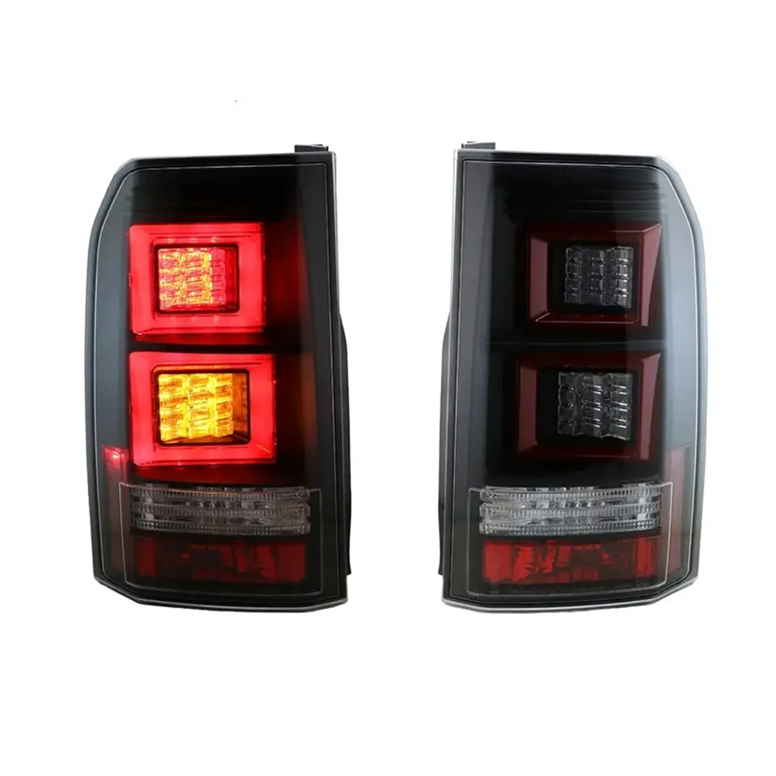 

Pair LED Taillights Assembly Upgrade for Land Rover Discovery 4 LR4 2010-2016 Rear Lamp Tail Lights Car Facelift Lamps