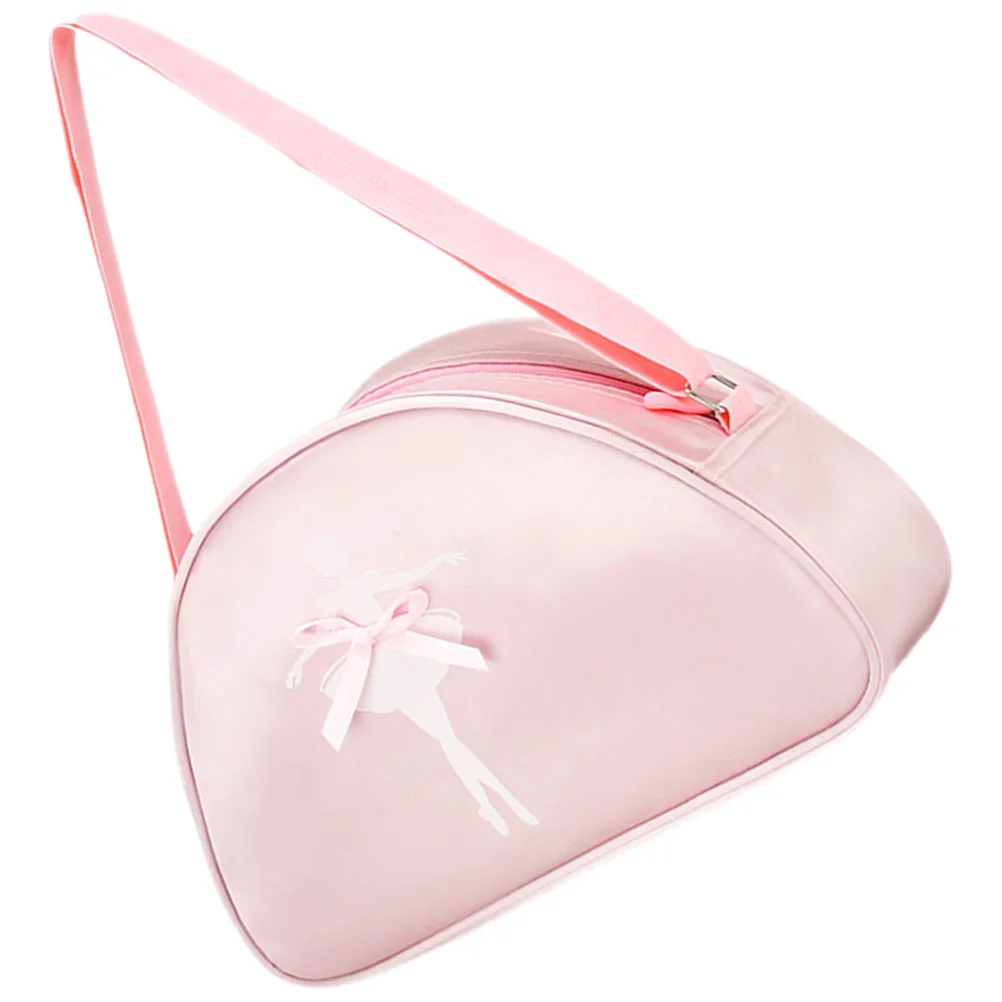 Children's Dance Bag Shoulder Backpack Latin Ballet School Girls Portable for Polyester Toddler