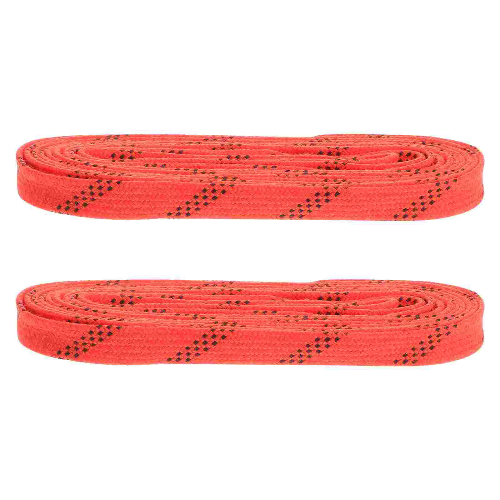 Waxed Hockey Laces Protector All-Match Shoelaces Work Running Sneakers for Men Flat Shoes