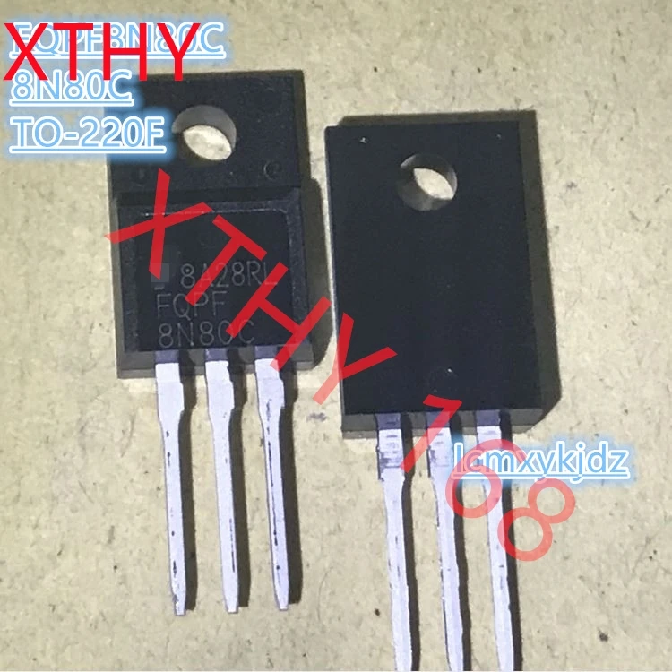 5Pcs/Lot   FQPF8N80C FQPF8N80  8A800V TO-220  New Oiginal  New Oiginal 