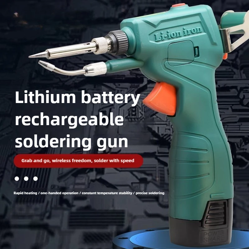 

Rechargeable Electric Solder Gun Sends Tin Electric Soldering Iron Lithium Electric Solder Gun Welding Circuit Board Welding Sta
