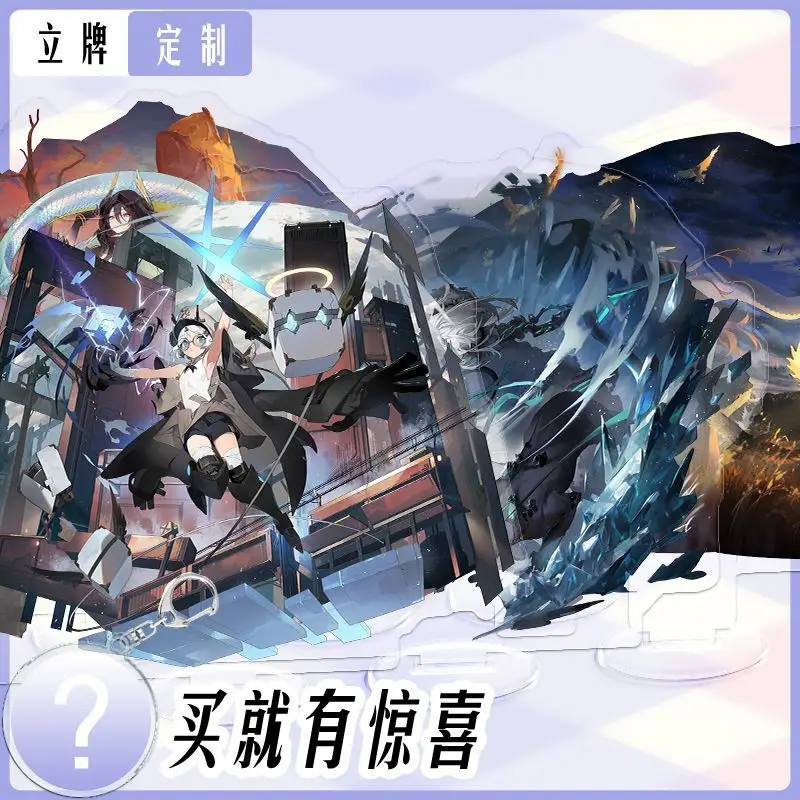 

Anime Game Rebel Burning Day Akexia Baton Blade Yeliya Acrylic Stand Popular Grain