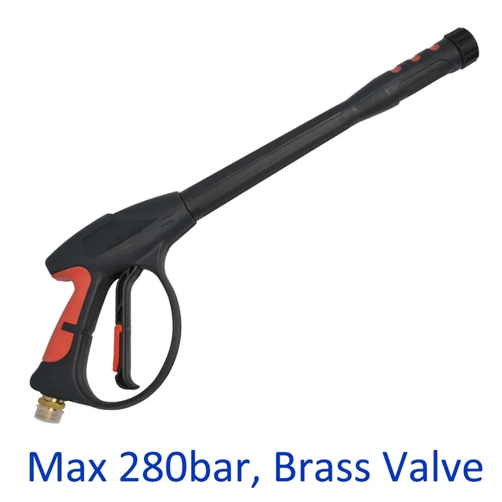 

High quality pressure washer gun 280bar High Pressure Water Spray Gun Pistol Replacement car washer jet water gun M22 Inlet