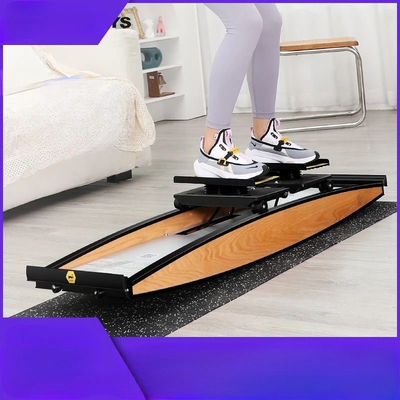Ski simulator fitness equipment gym dedicated aerobics