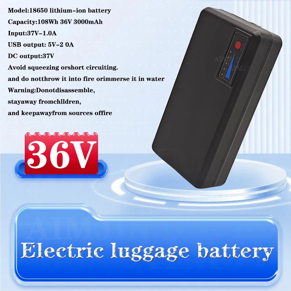 

Large capacity electric luggage battery, boarding battery,for Airway SE3S miniT SE3T 36V 3000mAH universal battery