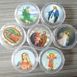10pcs Plastic Storage Box for Round Beads Catholic Rosary for Cross Religious Ne 87HA