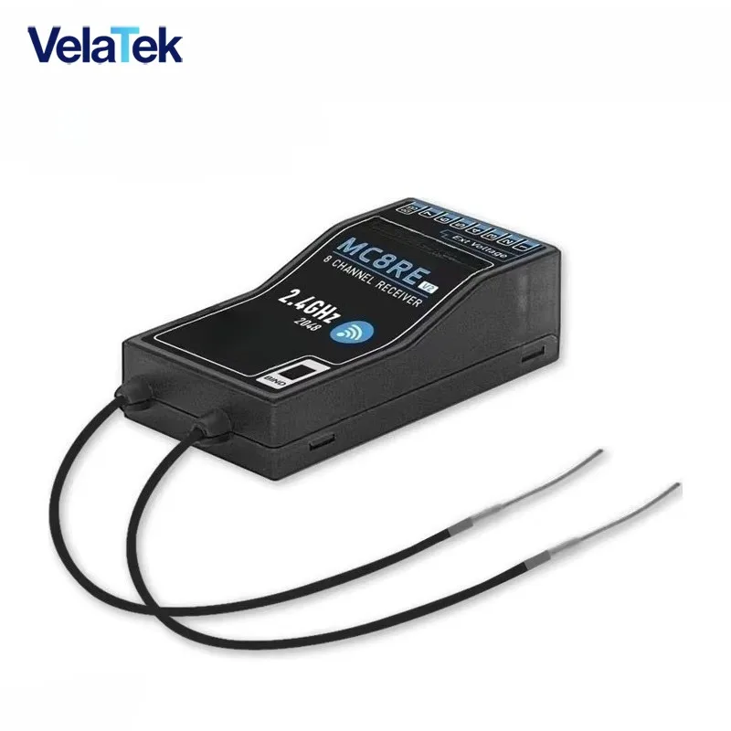 MC8RE V2 8 Channel Receiver, Compatible with MC7mini, Fixed Wing Model Part, 1Pcs