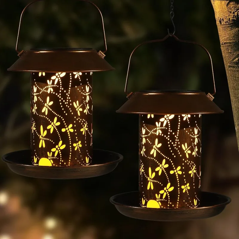 2026-new-solar-powered-bird-feeder-light-outdoor-waterproof-hollow-iron-hummingbird-pattern-decorative-garden-lamp