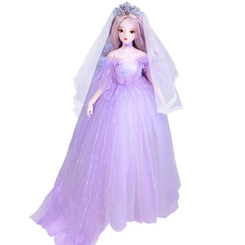 Spot 60cm princess doll large dress up bjd simulation doll non-Ye Luoli girl toy