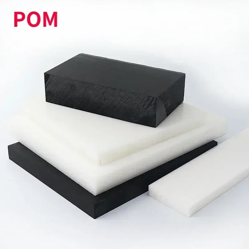 1-3Pcs POM Sheet Thickness 1-60mm Polyformaldehyde Plate Model Board DIY Raw Model Material 100x200/200x200/200x300/300x300mm