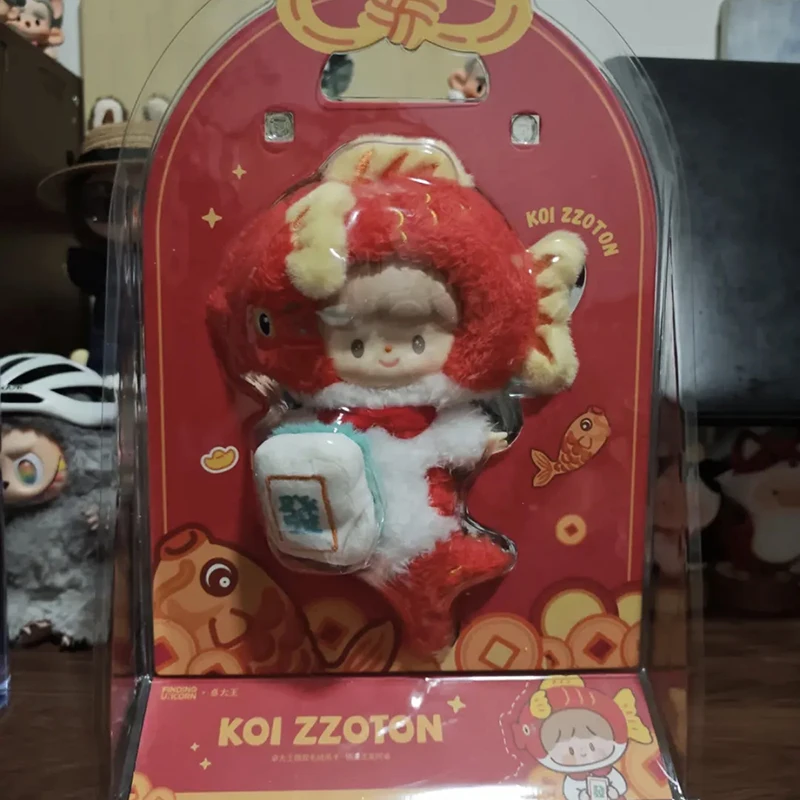 Encontrar unicórnio zzoton pvc pelúcia koi brinquedos adicionando gelo no bolo ficar rico bonecas bonito anime figura ornamentos de mesa coleção