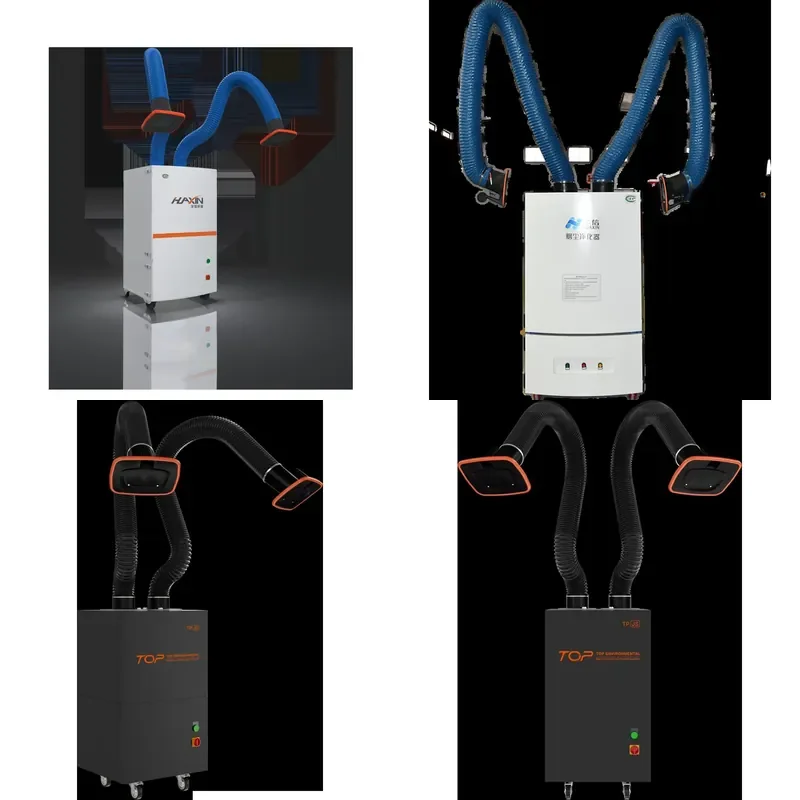 Factory Dust Collector for Welding Smoke Purifier Best Selling HEPA Industrial Filtration with Arm