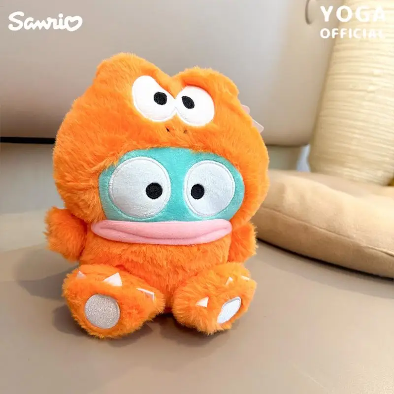 Urocze pluszaki Sanrio Hangyodon Kero Kero Keroppi, kreskówkowe lalki towarzyszące dla dzieci, dekoracje, przyjaciele, kreatywne prezenty urodzinowe