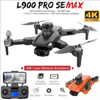 L900 Pro SE MAX GPS Drone 4K Professional Dual HD Camera 5G WIFI FPV 360° Obstacle Avoidance Brushless Motor Rc Quadcopter Drone