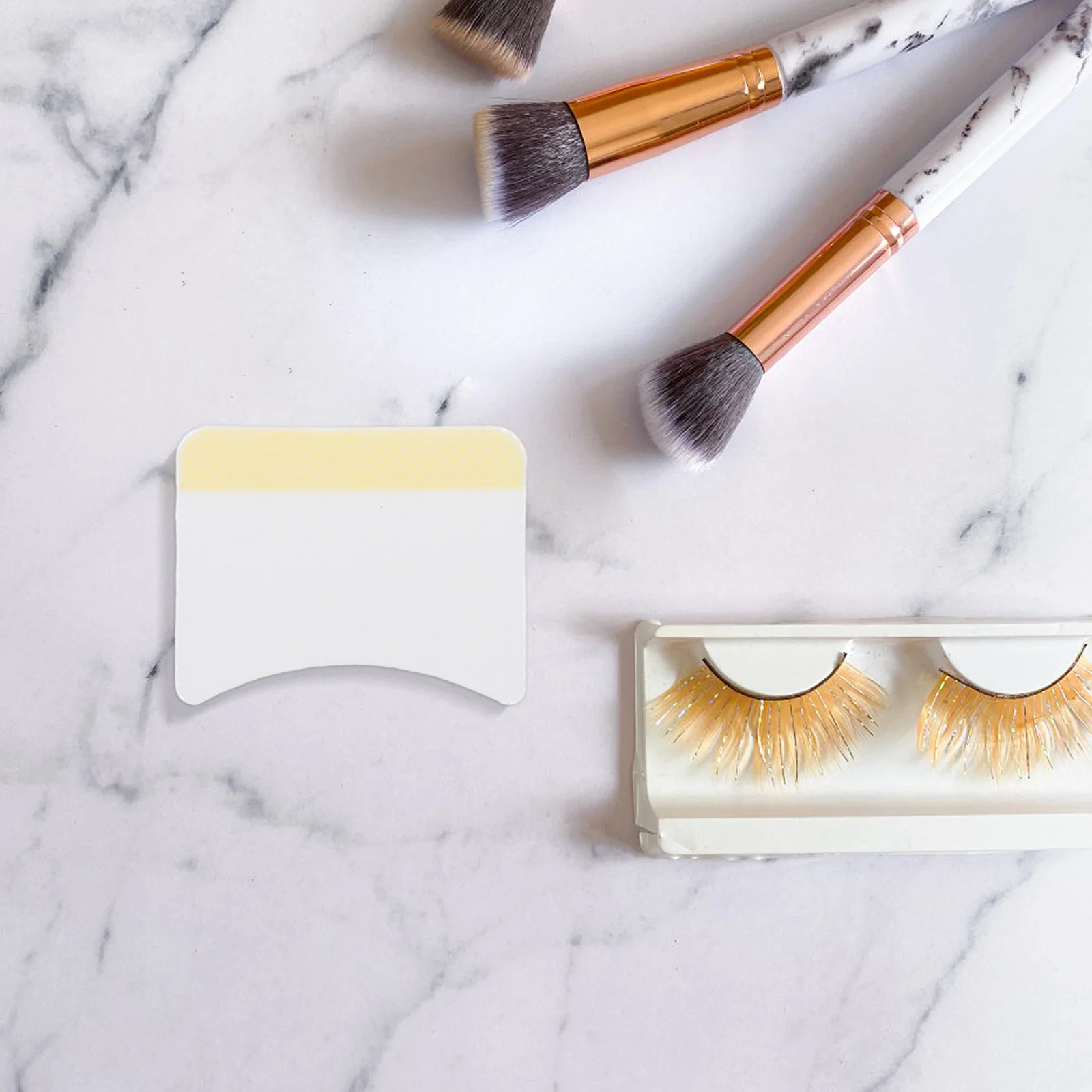 160 stücke Arc-Förmigen Make-Up Entferner Pads Wimpern Creme Reinigung Kissen Praktische Entfernung Werkzeug Für Home Salon Verwenden Make-Up