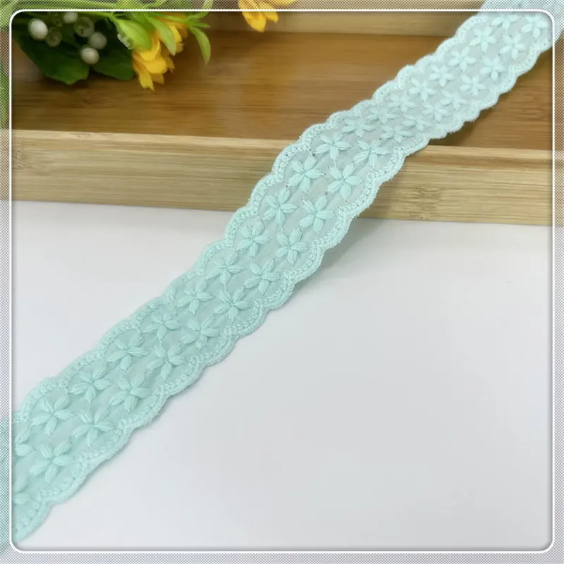 3cm Rice Character Lace Accessories 1 Yard Princess Dress Lace and lace for sewing Lolita Skirt Collar Home Fabric dentelle