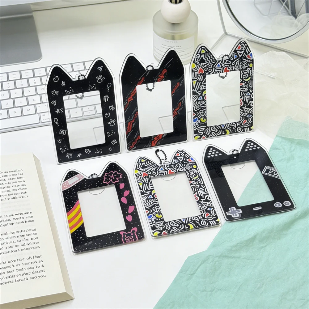 Llavero Colgante Acrílico &TEAM, Soporte para Tarjetas de Tienda Pop-up, Llavero con Colgante, Regalo de Colección para Fans de FUMA NICHOLAS YUMA HARUA TAKI
