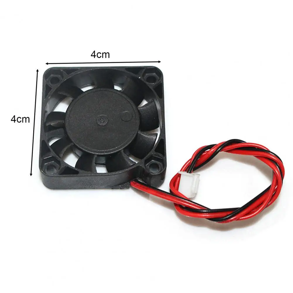 3D Printer Cooling Fan 40x40x10mm DC 5V/12V/24V Blower Fan Computer CPU Cooler Fan with 2 Pin Terminal Printer Accessories