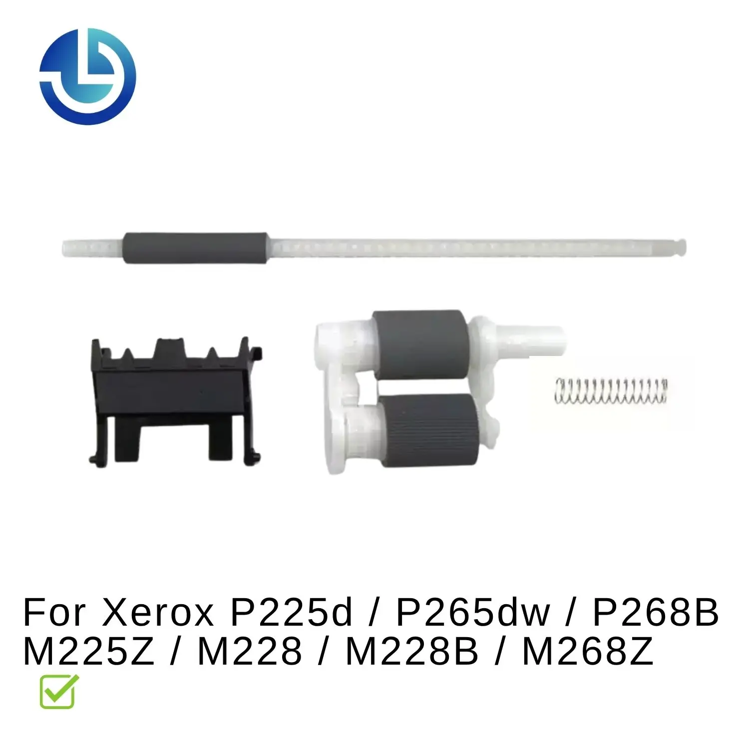 Paper Feed Roller for Xerox P225d P265dw M225Z P268B M228 M228B M268Z Tray Pickup Roller