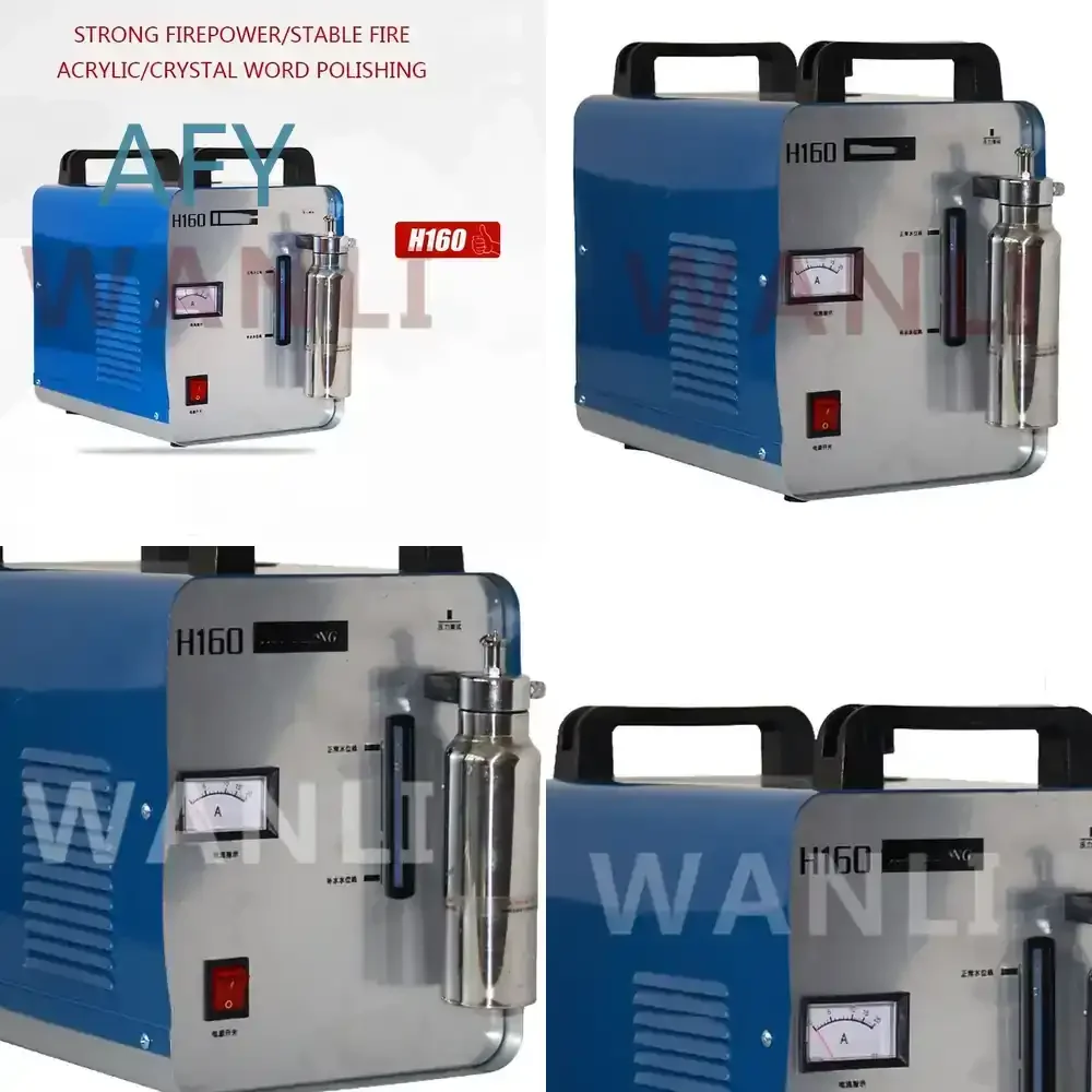 for H160 Flame Polishing Machine 220V 300W Single Gun Acrylic Polishing Tool 75L H Crystal Edge Polisher for Small Workshop