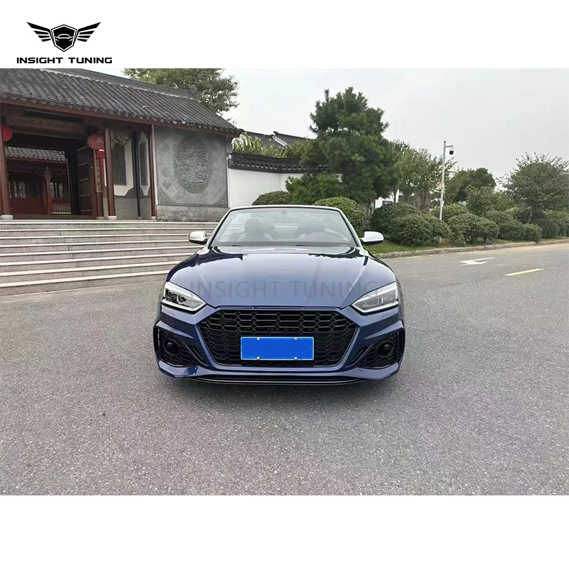 High Quality PP Plastic Car Bodykit RS5 Body Kit  for Audi A5 2008-2016 4 Doors 2 Doors Upgrade to RS5 2021+