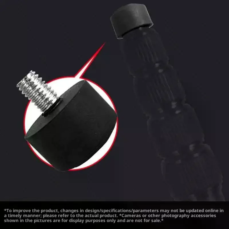 1 قطعة العالمي المضادة للانزلاق المطاط وسادة للقدم قدم سبايك 3/8 بوصة 1/4 بوصة M8 التصوير اكسسوارات ل ترايبود Monopod #4