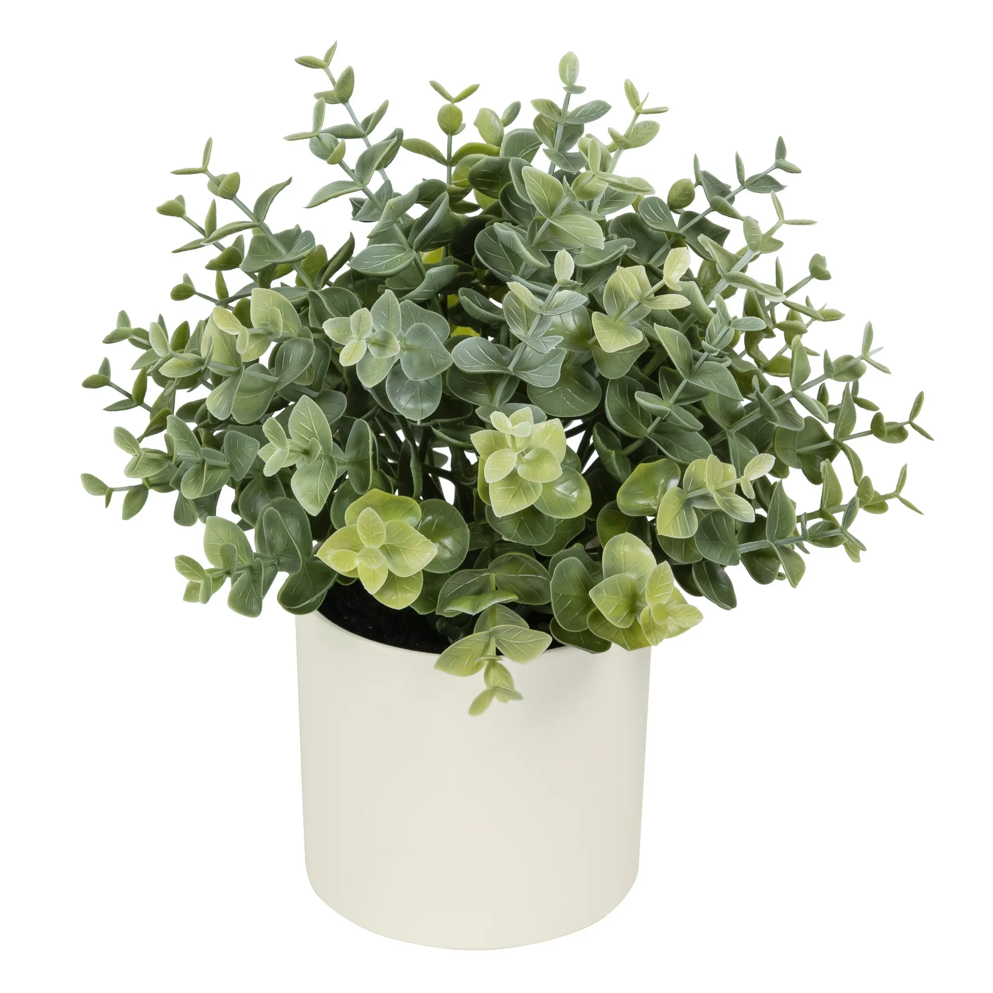 

Artificial Eucalyptus Plant in Cream Pot, Realistic Faux Greenery for Home, Office, Bedroom, Bathroom, or Tabletop Decor, Maintenance-Free Decorative Plant for Shelves, Desks, Counters, or Entryways, Stylish, Durable, Lightweight, and Perfect for Modern I