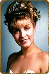 Laura Palmer Twin Peaks Poster Metal Sign Tin Metal Retro Wall Decor for Home,Street,Gate,Bars,Club,Restaurants,Cafes,Store Pubs