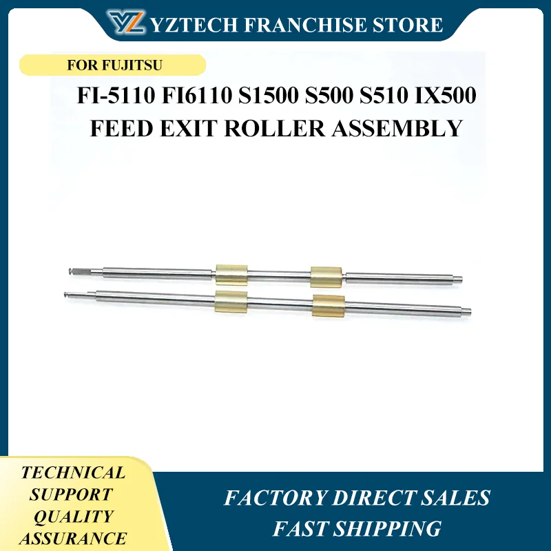 

1Set PA03656-K975 PA03656-K976 For Fujitsu fi-5110 FI6110 S1500 s500 s510 IX500 Feed Exit Roller Assembly