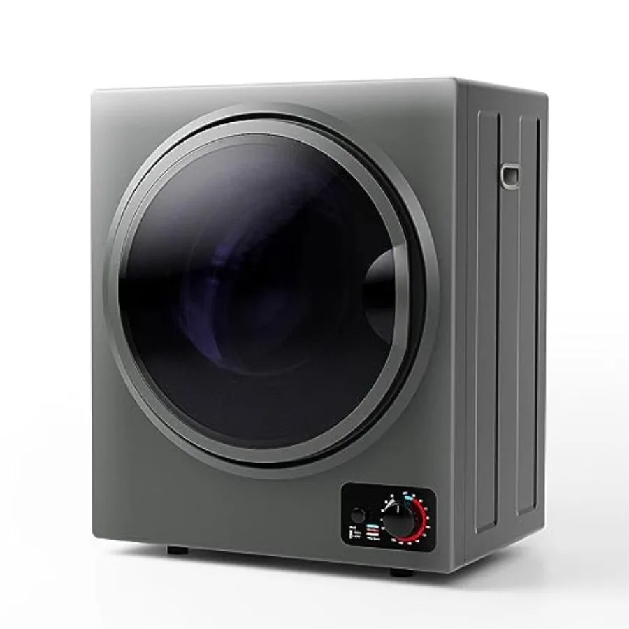 مجفف غسيل محمول مدمج مع 4 أوضاع تجفيف أوتوماتيكية للمساحات الصغيرة: مجفف ملابس كهربائي فعال يتميز بالبقع #1