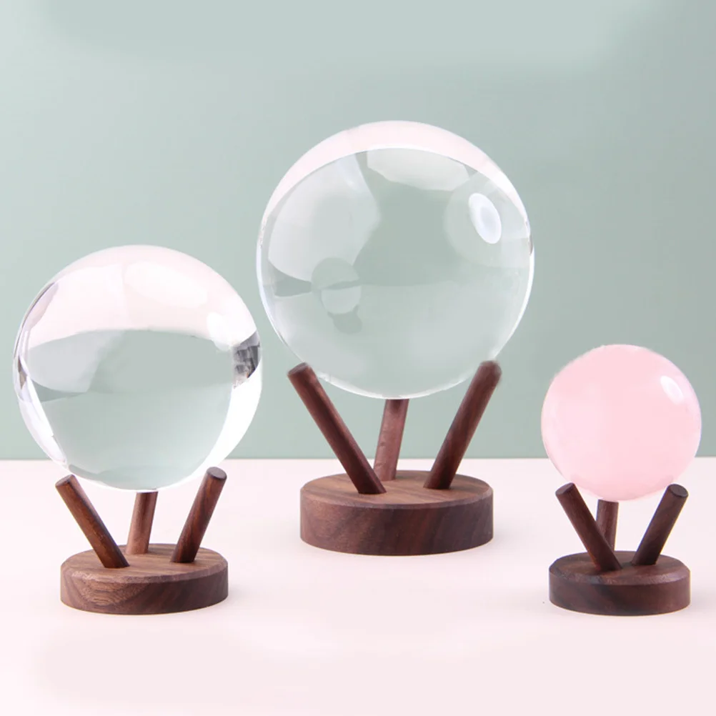 

Crystal Ball Display Stand Wedding Holder Glass Mineral Sphere Stands for Spheres Small Size