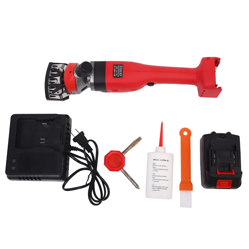 Sheep Wool Shearing Machine Electric Animal Goat Hair Cutting Machine Professional Rechargeable Cordless Shears